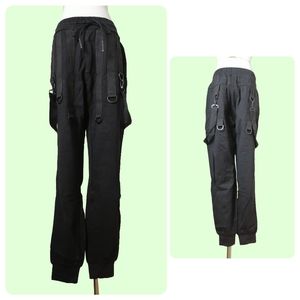 sz:M, black sweatpants